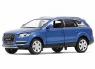 Blue / White Kids 1:24 Scale Diecast Audi Q7 Toy