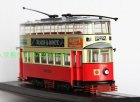 Red-White 1:87 Scale Atlas Double-Deck London Tram Model