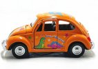 Kids Colorful Painting 1:32 Scale Diecast VW Beetle Toy