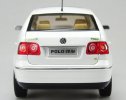 1:18 Scale White / Blue / Silver Diecast VW POLO Model