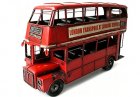 Red 16 Inch NO.159 Routemaster London Double Decker Bus Model