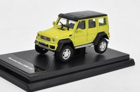 Black / Yellow 1:64 Scale Diecast Mercedes Benz G500 4X4 Model