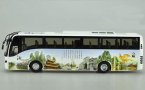 1:42 Scale China Tourism HuNan Diecast Volvo 9300 Bus Model