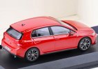 Red 1:43 Scale NOREV Diecast VW Golf 8 GTI Model