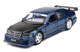 Kids Black / White / Blue Diecast Mercedes Benz C-Class AMG Toy