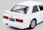 1:36 Scale Black / White Kids Diecast 1987 BMW M3 Car Toy