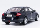 Black 1:18 Scale Diecast Nissan Teana Model