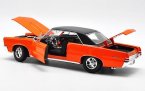 Orange 1:18 Scale Maisto Diecast 1965 Pontiac GTO Model