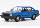 Blue / Red 1:43 Scale Diecast VW Santana Model