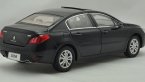 Black 1:18 Scale Diecast Peugeot 508 Model