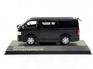 1:43 Scale Black / White TINY Diecast Toyota HIACE Model