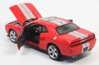 1:24 Red / Black Welly Diecast Dodge Challenger SRT Model