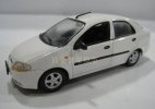 White 1:43 Scale IXO Diecast Chevrolet Aveo Model