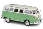 1:25 Green/ Red / Blue Maisto Volkswagen Van Samba Bus Model