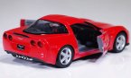 1:36 Yellow /Orange /Red /Blue Diecast Chevrolet Corvette Z06