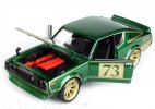 Green 1:24 Maisto Diecast 1973 Nissan Skyline 2000 GT-R Model