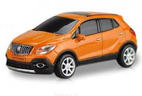 Red / White / Orange 1:87 Scale Diecast Buick Encore Model