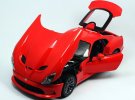 Black / Red 1:18 MaiSto Diecast Dodge 2013 SRT Viper GTS Model