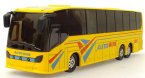 Kids Red / White / Yellow / Black Deluxe Tour Bus Toy