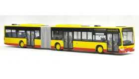 Yellow 1:87 Scale Rietze Mercedes-Benz Citaro Articulated Bus
