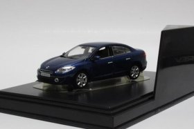 1:43 Scale Blue Diecast Renault Fluence Model