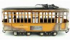 Tinplate Large Scale Yellow Vintage Italy Milan Tram Model