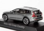 1:43 Scale NOREV Gray Diecast 2019 Volvo V60 Cross Country Model