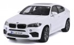 Black / White / Red 1:18 Scale Diecast BMW X6 M Model