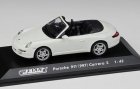 White 1:43 Scale Welly Diecast Porsche 911 Carrera S Model