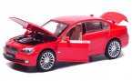 Blue / Red / Gray / Silver Kids 1:32 Diecast BMW 760Li Toy