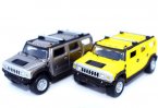 1:64 Scale Kids Yellow / Golden Diecast Hummer H2 Toy