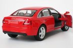 Kids 1:36 Scale Red / Blue / Silver / Black Diecast Audi A6 Toy