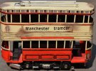 Red Handmade Medium Scale Tinplate Manchester Tramcar Model