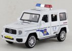 1:32 Scale Kid Police Diecast Mercedes Benz G-Class G63 AMG Toy