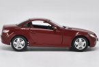 Wine Red 1:18 Maisto Diecast Mercedes Benz SLK-Class Model