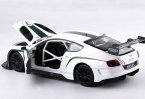 White 1:24 Scale NO.7 Diecast Bentley Continental GT3 Model