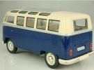 1:24 Scale Red / Blue / Green Retro Style 1962 VW School Bus Toy