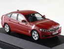 1:43 Scale Red / White / Black Diecast BMW 3 Series GT Model