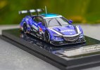 1:64 Blue Diecast Honda Acura NSX Concept Super GT500 Model