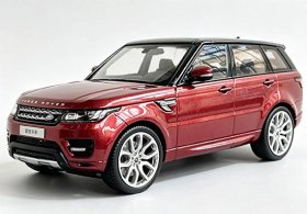 1:43 Scale Wine Red Diecast Land Rover Range Rover Sport Model