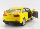 Red / White/ Yellow / Blue Diecast Mitsubishi Lancer Evolution X