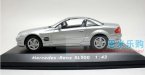 1:43 Scale Black / Silver Mercedes-Benz SL500 Car Model