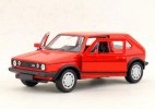 Kids 1:36 Scale Red Welly Diecast VW Golf GTI Toy