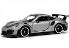 1:64 Scale Silver Bburago Diecast 2018 Porsche 911 GT2 RS Model