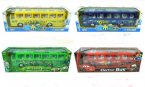 Kids Purple / Yellow Plastics Electric City Bus Toy