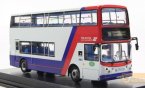 White 1:76 Scale NO.96 Diecast Alexander Double Decker Bus Model