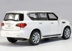 Kids White / Red / Blue 1:32 Scale Diecast Infiniti QX56 Toy