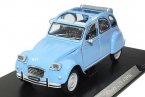 Blue 1:24 Scale WhiteBox Diecast 1976 Citroen 2 CV 4 Model