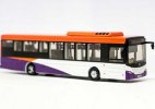 1:110 Orange Diecast Scania K230UB Singapore City Bus Model