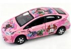1:64 Scale Pink Tiny TVBuddy Car Diecast Toyota Prius Model